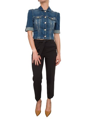 GIUBBINO KOCCA BLU DENIM in DONNA