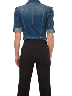 GIUBBINO KOCCA BLU DENIM in DONNA