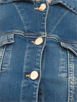 GIUBBINO KOCCA BLU DENIM in DONNA