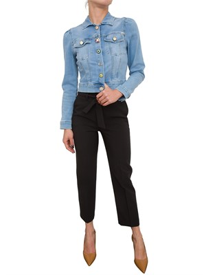 GIUBBINO KOCCA BLU DENIM in DONNA