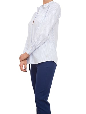 CAMICIA MANICA LUNGA KOCCA AZZURRO in DONNA