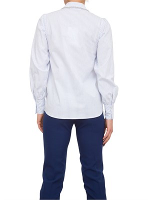 CAMICIA MANICA LUNGA KOCCA AZZURRO in DONNA