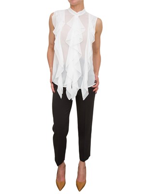 CAMICIA MANICA CORTA KOCCA BIANCO in DONNA