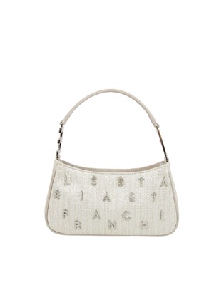 BORSA A SPALLA ELISABETTA FRANCHI ARGENTO in DONNA