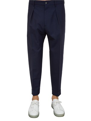 PANTALONE CASUAL BERWICH BLU in UOMO
