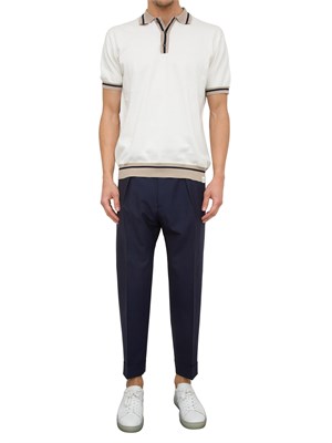PANTALONE CASUAL BERWICH BLU in UOMO