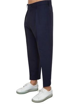 PANTALONE CASUAL BERWICH BLU in UOMO