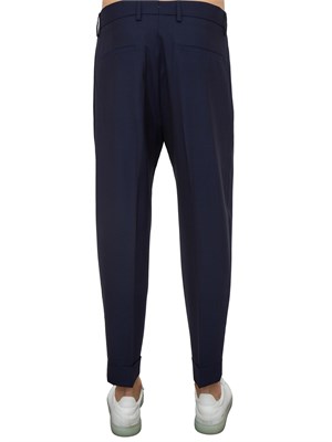 PANTALONE CASUAL BERWICH BLU in UOMO