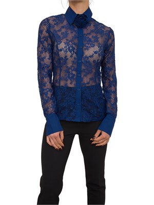 CAMICIA MANICA LUNGA BLUGIRL BLU in DONNA