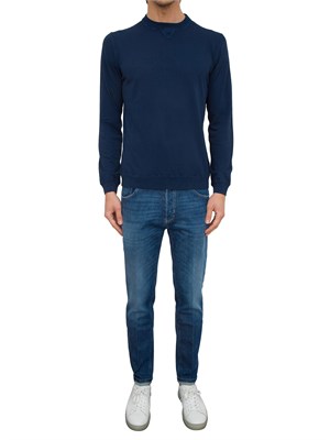 MAGLIA ELEVENTY BLU in UOMO