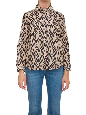 CAMICIA MANICA LUNGA MARELLA NERO in DONNA