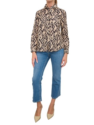 CAMICIA MANICA LUNGA MARELLA NERO in DONNA