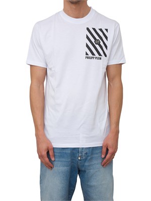 T-SHIRT PHILIPP PLEIN BIANCO in UOMO