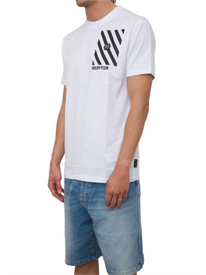 T-SHIRT PHILIPP PLEIN BIANCO in UOMO