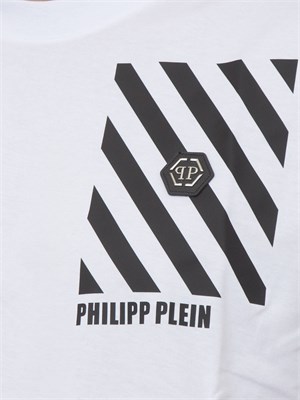 T-SHIRT PHILIPP PLEIN BIANCO in UOMO