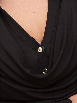 VESTITO PINKO NERO in DONNA