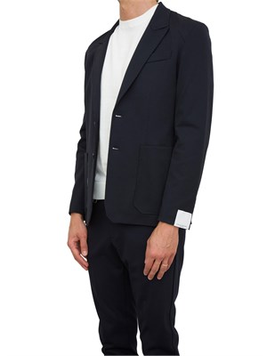 GIACCA MONOPETTO PAOLO PECORA BLU in UOMO