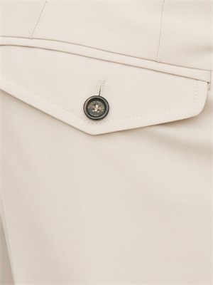 PANTALONE CASUAL PAOLO PECORA BEIGE in UOMO