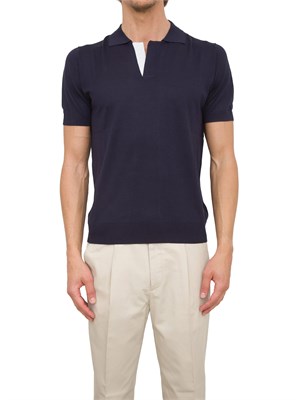 POLO PAOLO PECORA BLU in UOMO