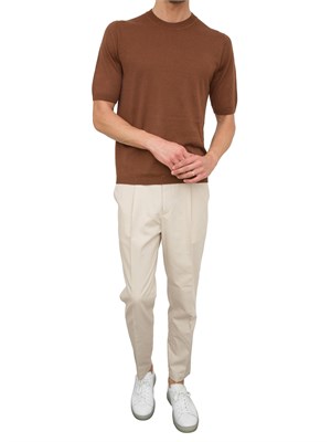 MAGLIA PAOLO PECORA MARRONE in UOMO
