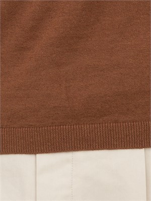 MAGLIA PAOLO PECORA MARRONE in UOMO