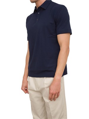 POLO PAOLO PECORA BLU in UOMO