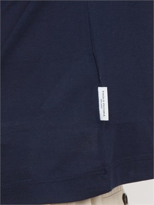 POLO PAOLO PECORA BLU in UOMO