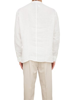 CAMICIA MANICA LUNGA PAOLO PECORA BIANCO in UOMO