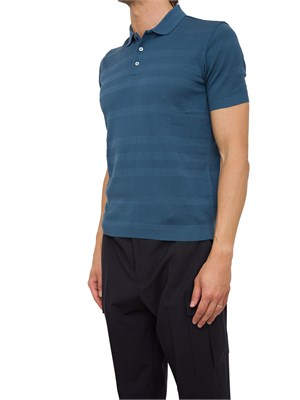 POLO CORNELIANI BLU in UOMO