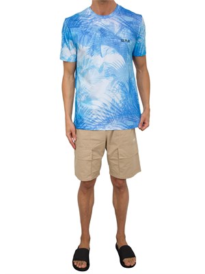 T-SHIRT ICE PLAY AZZURRO in UOMO