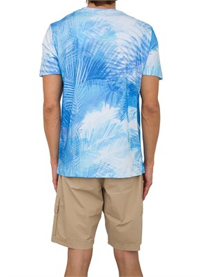 T-SHIRT ICE PLAY AZZURRO in UOMO
