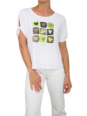 T-SHIRT LIU JO BIANCO in DONNA