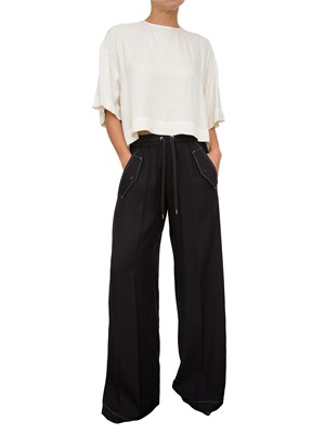 PANTALONE CASUAL PINKO NERO in DONNA