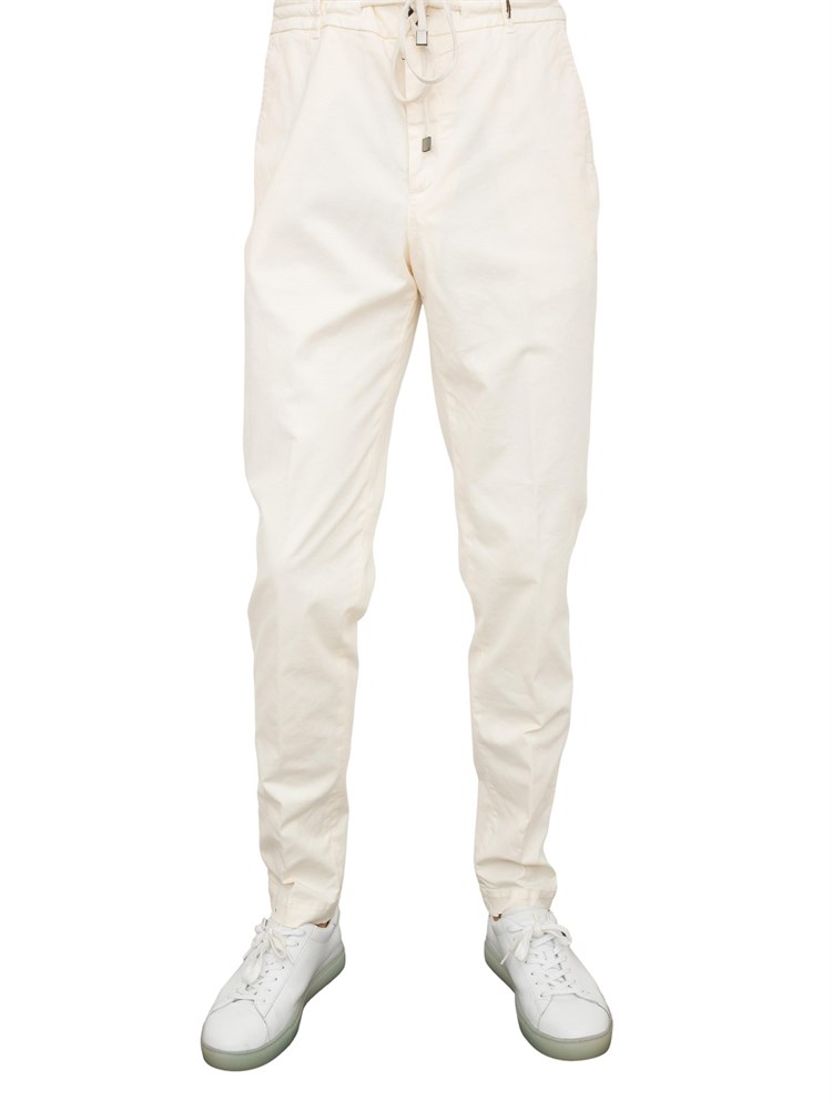 PANTALONE CASUAL PESERICO AVORIO