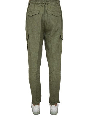 PANTALONE CASUAL PESERICO VERDE in UOMO