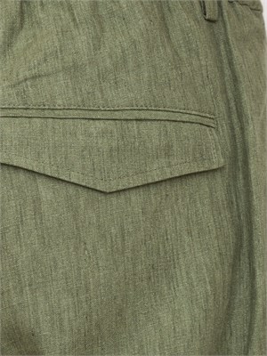 PANTALONE CASUAL PESERICO VERDE in UOMO