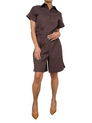 CAMICIA MANICA CORTA MAX MARA MARRONE in DONNA
