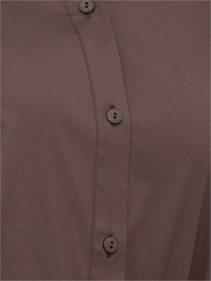 CAMICIA MANICA CORTA MAX MARA MARRONE in DONNA