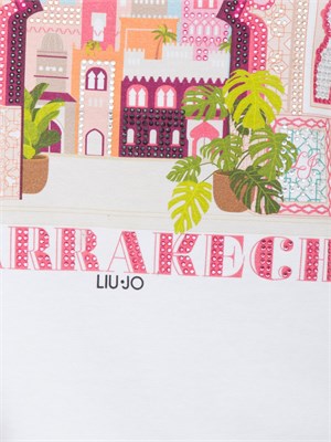 T-SHIRT LIU JO BIANCO in DONNA
