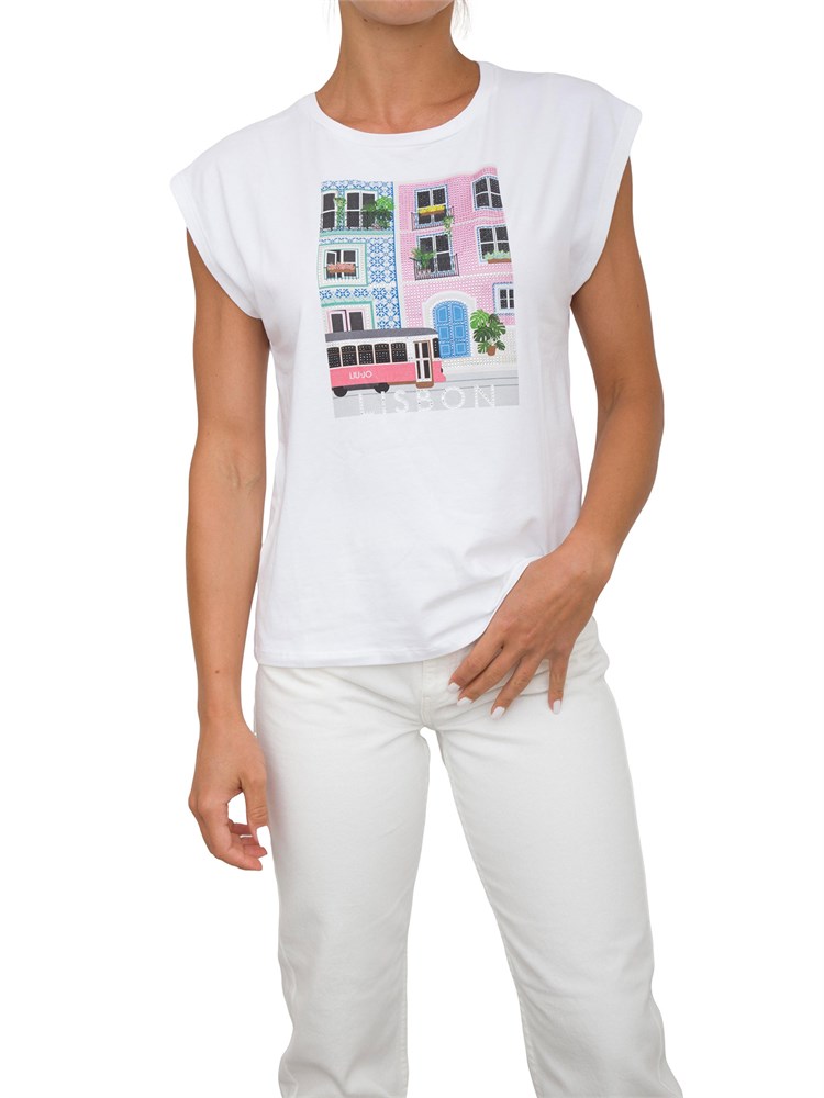 T-SHIRT LIU JO BIANCO
