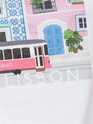 T-SHIRT LIU JO BIANCO in DONNA