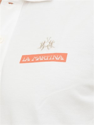 POLO LA MARTINA BIANCO in UOMO