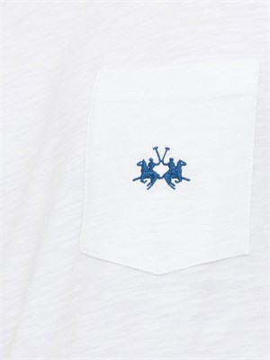 T-SHIRT LA MARTINA BIANCO in UOMO