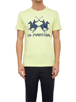 T-SHIRT LA MARTINA GIALLO in UOMO
