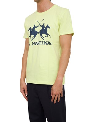 T-SHIRT LA MARTINA GIALLO in UOMO