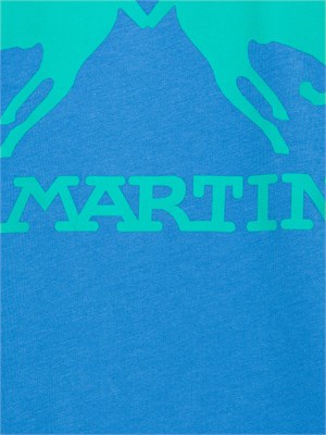 T-SHIRT LA MARTINA BLU in UOMO