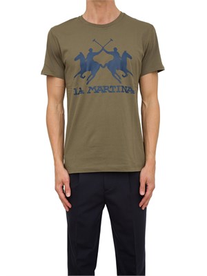 T-SHIRT LA MARTINA VERDE in UOMO