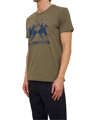 T-SHIRT LA MARTINA VERDE in UOMO