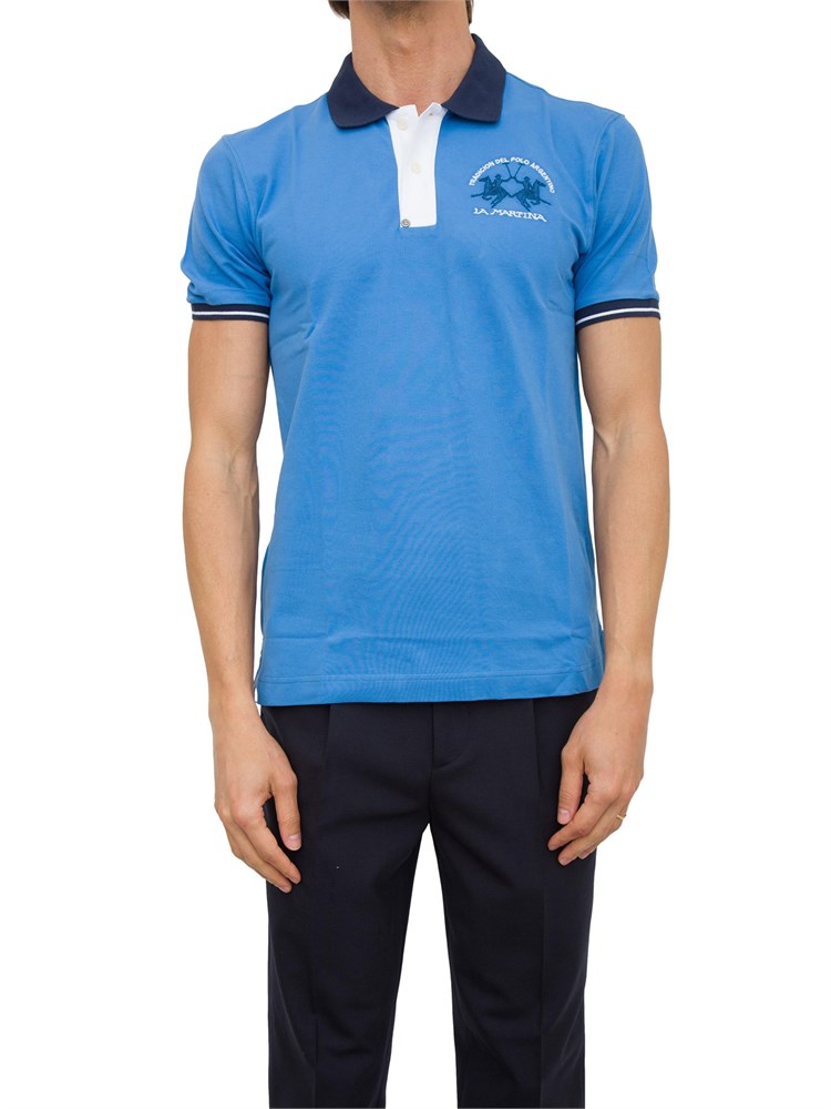 POLO LA MARTINA BLU
