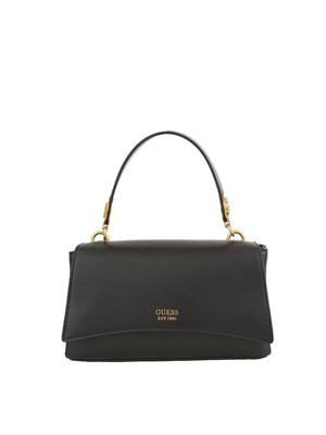 BORSA A SPALLA GUESS JEANS NERO in DONNA